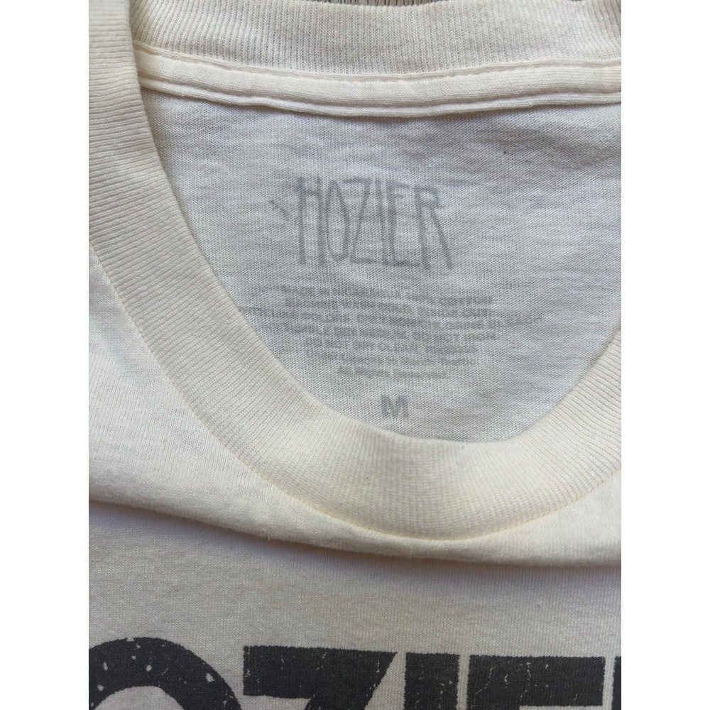 Hozier Unreal Unearth Tour 2024 T-Shirt Mens Medium Cream Concert Graphic Tee - Picture 7 of 7